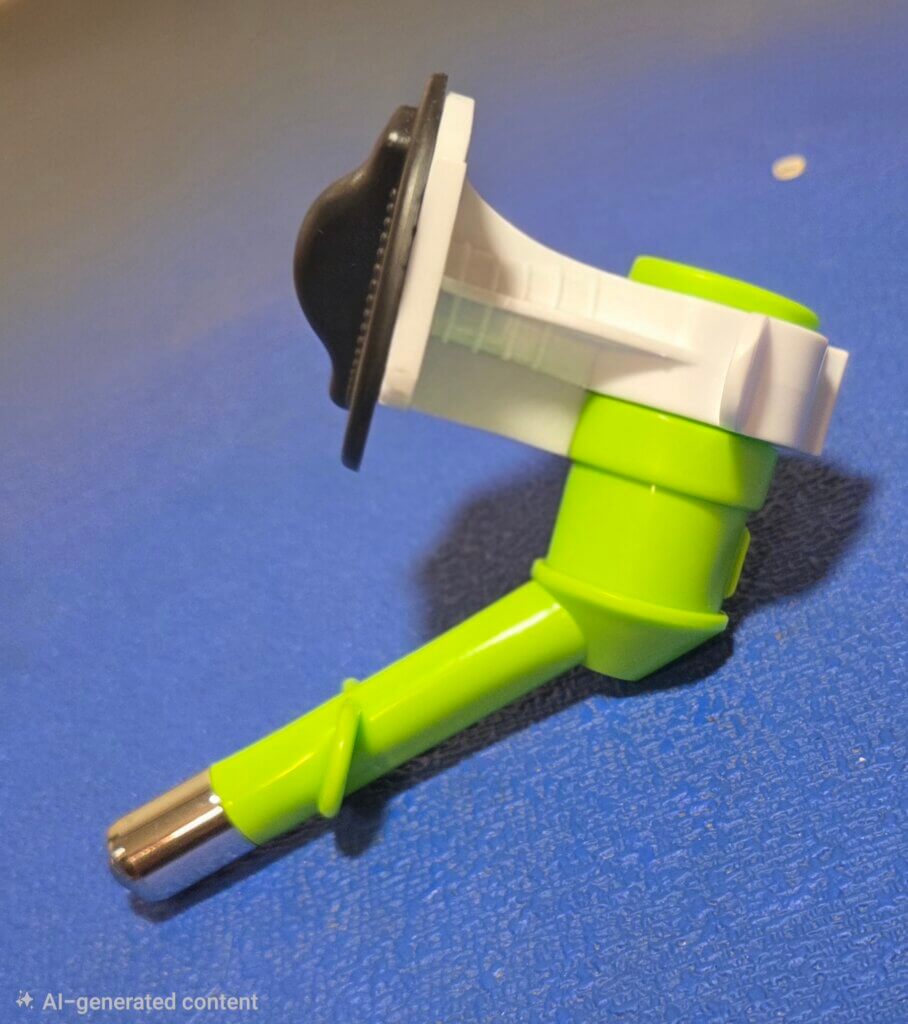 Licker Bottle Nozzle and Clasp